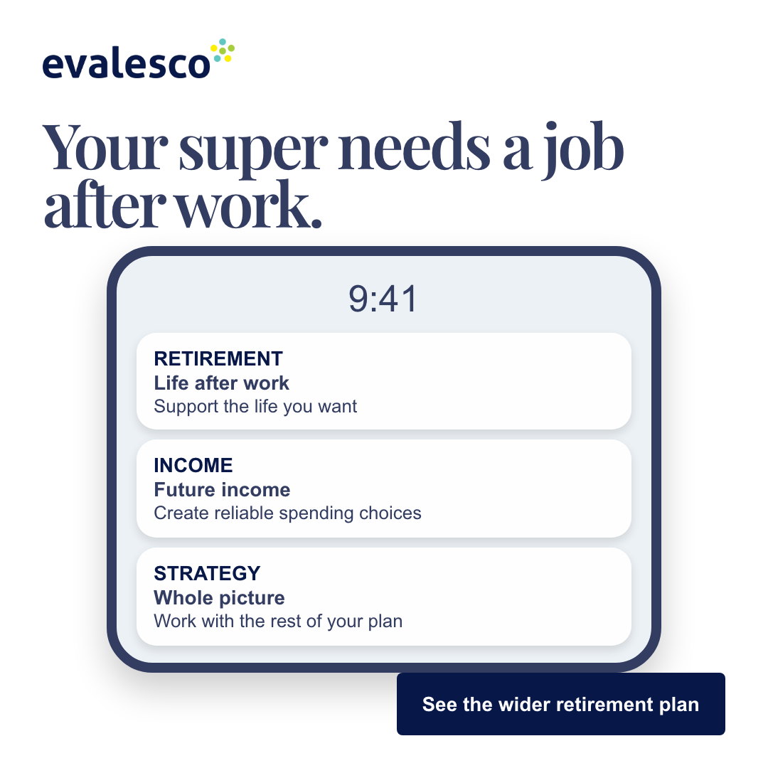 Second finished Evalesco Financial Services image ad